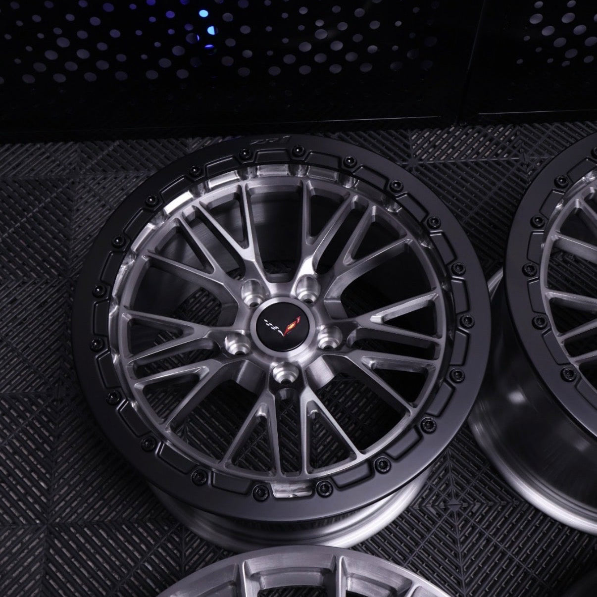 C6 / C7 Corvette Z06 OEM Style Forged Beadlock Wheels (PAIR