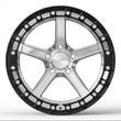 Hellcat SRT "V2" OEM+ style beadlocks (PAIR)