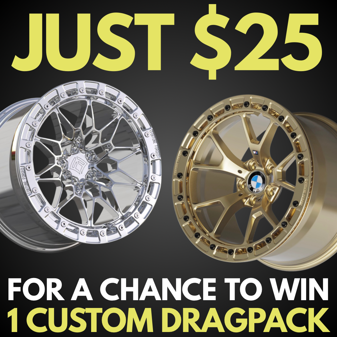 1 ENTRY TO WIN A CUSTOM DRAG-PACK